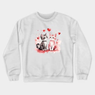 Cat Love Crewneck Sweatshirt